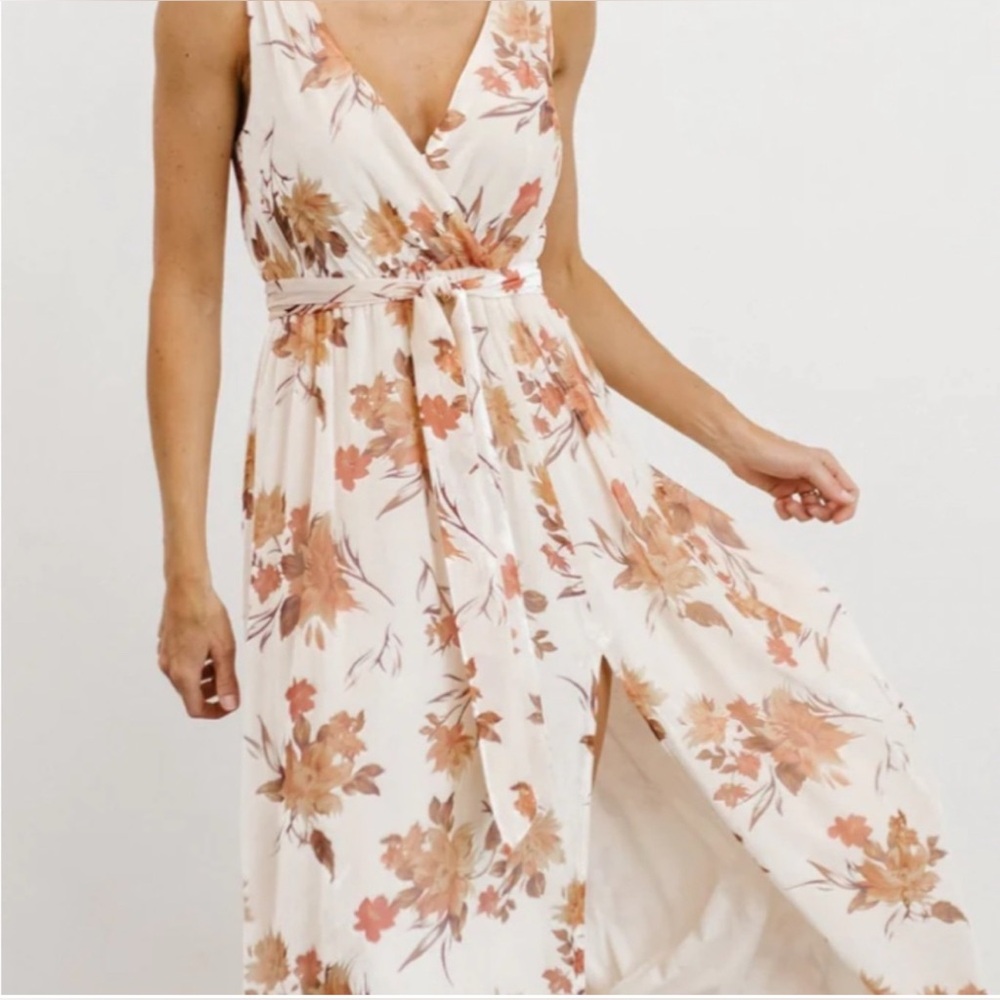 Baltic Born Cream Maxi Dress Size Medium